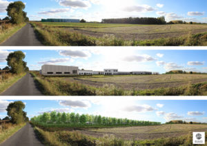 Photomontages d'insertion paysagère