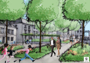 Remettre en scène le patrimoine et désimpermabiliser la place