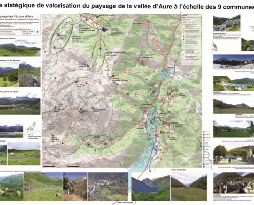 Carte stratégique du plan de paysage