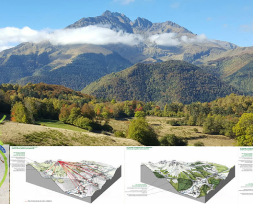 Un plan de paysage en Vallée d’Aure