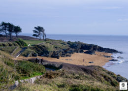 Côte sauvage de la Plage de l'étang