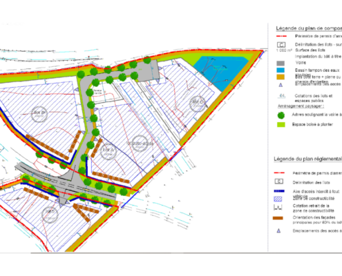 Plan d’aménagement de la ZA