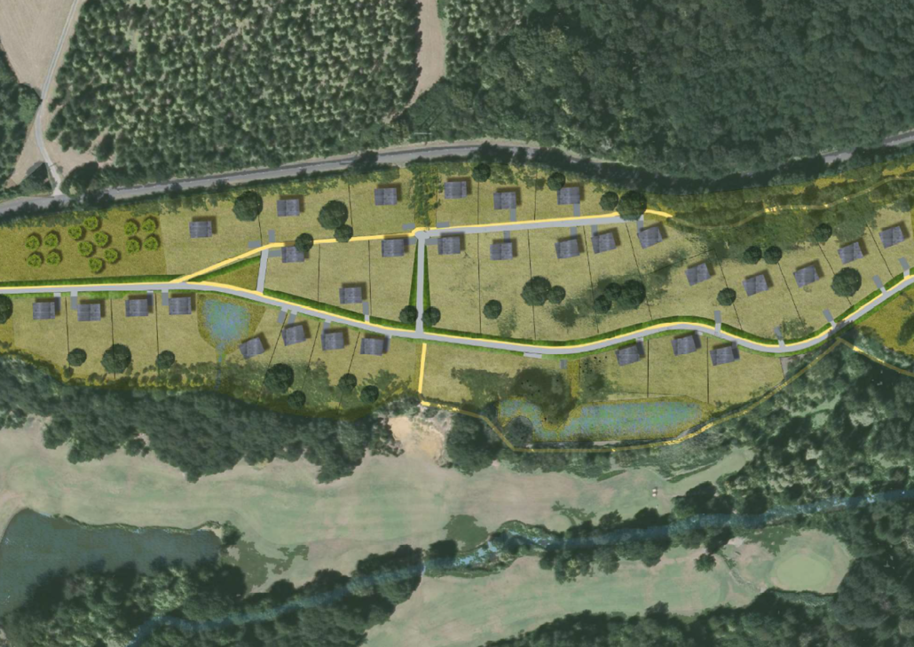 Plan de masse du projet