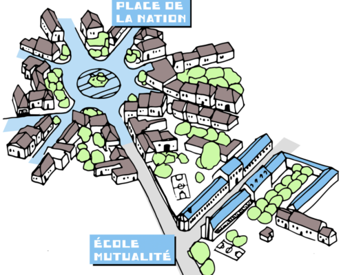 Détail de la carte sensible des paysages et patrimoines reconnus