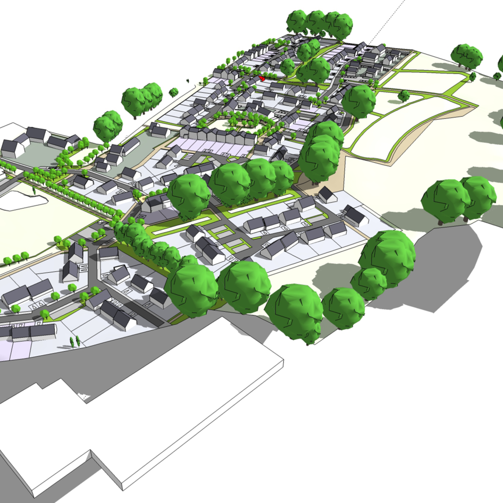 Les haies comme élément de composition urbaine