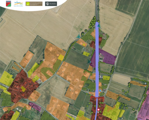 Une stratégie urbaine définie à l’échelle du bourg
