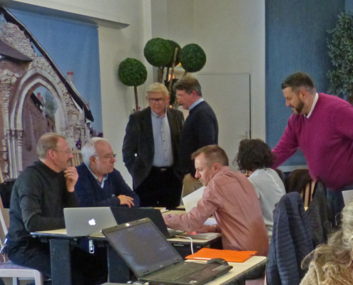 Temps fort d’atelier mêlant élus et professionnels de l’aménagement urbain