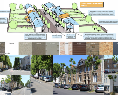 Reconnaissance des éléments identitaires du quartier pour les intégrer dans les futurs projets