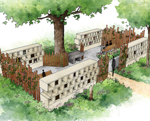 Le nouveau colombarium