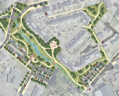 Plan masse du Vallon verger