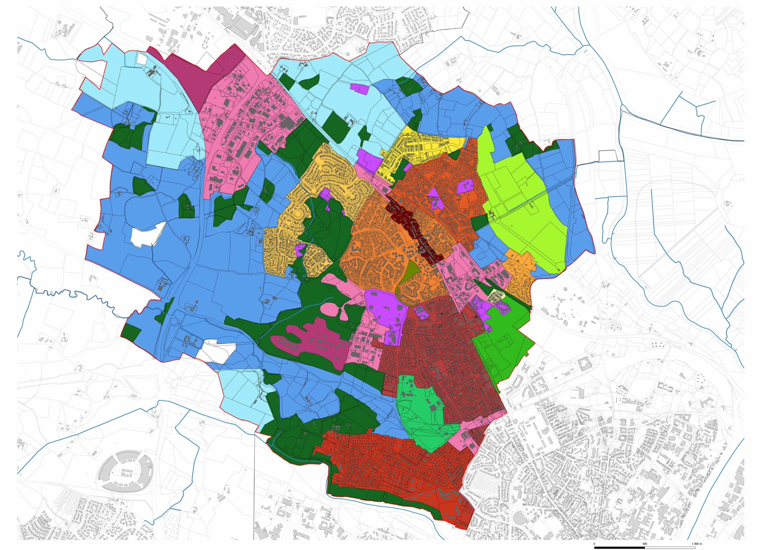 Carte des sous ambiances