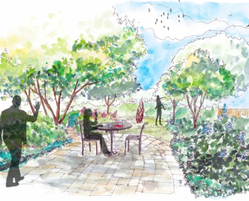 Croquis d'ambiance