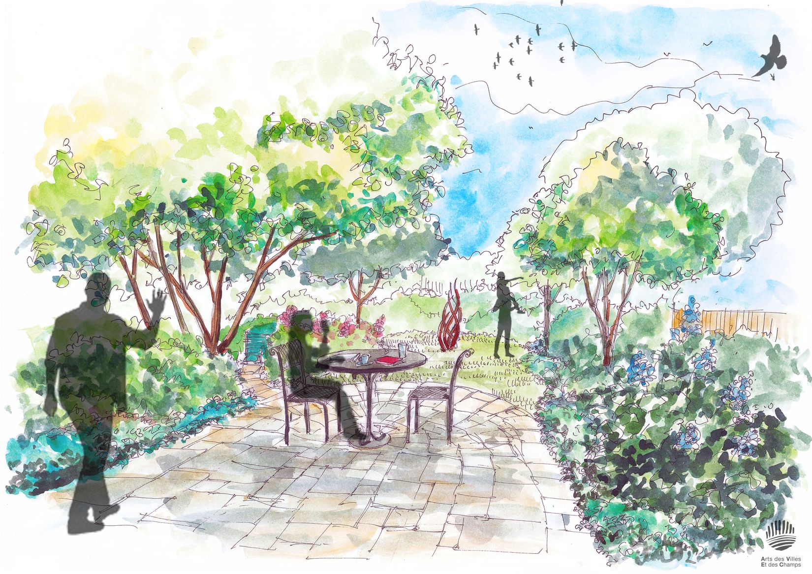 Croquis d'ambiance