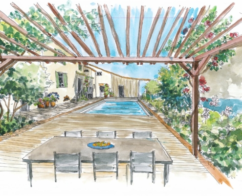 Croquis d'ambiance