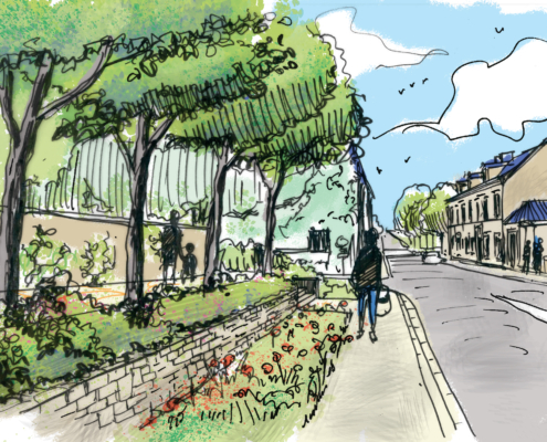 Croquis d'ambiance