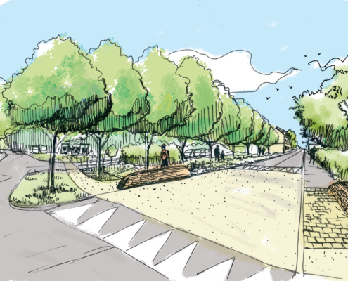 Croquis d'ambiance