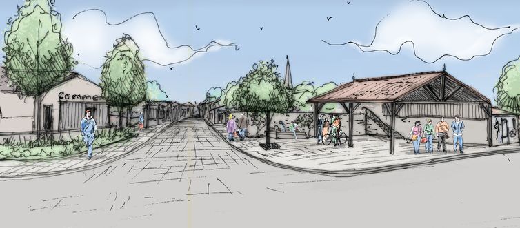 Croquis d'ambiance