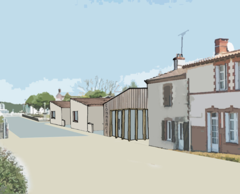 Croquis d'ambiance